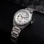Relógio Audaz Watches de prata para homem com pulseira de aço Tri Hawk ADZ-4010-04 - Automatic 43MM