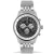 Relógio Louis XVI de prata para homem com pulseira de aço Artagnan - Silver 47.5MM