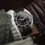 Relógio Marathon Watches prata para homens com alça de nylon Steel Navigator w/ Date (SSNAV-D) on Nylon DEFSTAN 41MM
