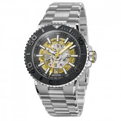 Men's silver Epos watch with steel strap Sportive 3441.135.20.15.30 43MM Automatic
