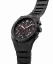 Černé pánské hodinky Paul Rich s ocelovým páskem Frosted Motorsport - Black / Copper 45MM Limited edition