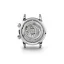 Relógio Milus Watches prata para homens com pulseira de borracha Archimèdes by Milus Silver Storm 41MM Automatic
