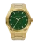 Montre Paul Rich pour homme en argent avec bracelet en acier Star Dust II - Gold / Green 43MM