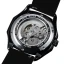 Men's black Ralph Christian watch with a rubber band The Avalon - Black Automatic 42MM