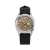 Stříbrné pánské hodinky Praesidus s textilním páskem Rec Spec - Khaki Black Canvas 38MM Automatic