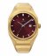 Men's Paul Rich gold watch with steel strap Elements Red Howlite Steel Automatic 45MM