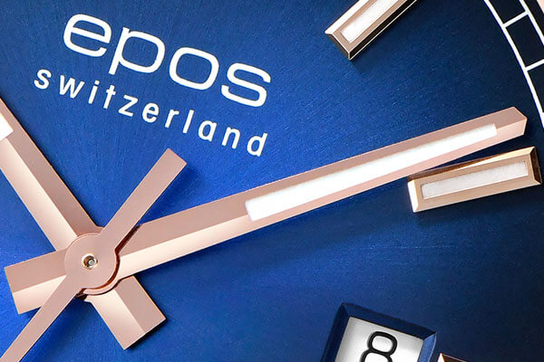 Ανδρικό ρολόι Epos ασημί με ατσάλινο λουράκι Passion 3501.132.34.16.44 41MM Automatic