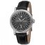 Relógio masculino Epos na cor prata com pulseira de couro Emotion 24H 3390.302.20.14.25 41 MM Automatic