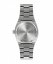 Ασημένιο ρολόι Paul Rich για άντρες με ιμάντα από χάλυβα Signature Frosted Nobles Silver 45MM