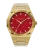 Men's gold Paul Rich watch with steel strap Star Dust II - Gold / Red 43MM