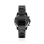 Men's black Louis XVI watch with steel strap Palais Royale 1060 - Black 43MM
