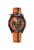 Schwarze Herrenuhr Bomberg Watches mit Gummiband RACING CARBON OG 45MM