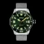 Miesten hopeinen Audaz Watches -kello teräshihnalla Marine Master ADZ-3000-03 - Automatic 44MM
