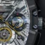 Men's black Ralph Christian watch with a rubber band The Intrepid Sport Carbon Fiber - Ivory Slate 42,5MM