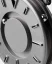Reloj Eone plateado de hombre con correa de piel Bradley Canvas Beige - Silver 40MM