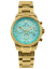Women's gold Louis XVI watch with steel strap Palais Royale Woman With Diamond 6005 - Gold 38MM