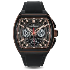 Men's black Ralph Christian watch with a rubber band The Vector Sport Copper Eclipse 47MM