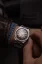 Zilverkleurig herenhorloge van Nivada Grenchen met stalen riem F77 Brown Smoked No Date 68002A77 37MM Automatic