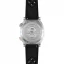 Męski srebrny zegarek Circula Watches z gumowym paskiem SuperSport - Black 40MM Automatic