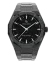 Men's black Paul Rich watch with steel strap Frosted Star Dust II - Void Black 43MM