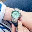 Zilvere kleur herenhorloge Aquatico Watches met stalen riem Dolphin Dive Watch Tiffany Blue Dial 39MM