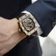 Montre homme Tsar Bomba Watch couleur argent avec élastique TB8209D - Silver / Black Automatic 43,5MM