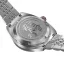 Męski srebrny zegarek Circula Watches ze stalowym paskiem AquaSport II - Blue 40MM Automatic