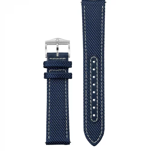 Stříbrné pánské hodinky Milus s gumovým páskem Archimèdes by Milus Deep Blue 41MM Automatic