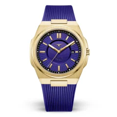 Men's gold Zinvo Watches watch with steel strap Rival - Gold 44MM