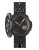 Men's black Mondia watch with leather strap One Shot Dirty Black ZIRCONIA 48MM