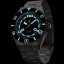Zilverkleurig herenhorloge van NTH Watches met stalen band Todaro No Date - Automatic 40MM