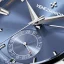 Relógio masculino de prata Venezianico com pulseira de aço Redentore Riserva di Carica 1321502C 40MM