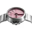 Muški srebrni sat 22Designstudio Watches sa čeličnim remenom Concrete Sport Pink 45MM Automati