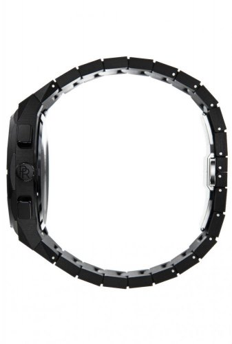 Paul Rich men's black watch with a steel strap Motorsport - Black Steel 45MM