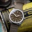 Zilverkleurig herenhorloge van Circula Watches met leren band ProTrail - Umbra 40MM Automatic