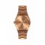 Relógio de ouro de homem Paul Rich com bracelete de aço Star Dust Frosted - Rose Gold 45MM