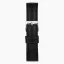 Ασημένιο ρολόι Nordgreen για άντρες με δερμάτινη ζώνη Native White Dial - Black Leather / Silver 40MM
