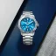 Herrenuhr Venezianico in Silber mit Stahlarmband Nereide Tungsteno 4521501C Blue 42MM Automatic