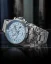 Stříbrné pánské hodinky Louis XVI s ocelovým páskem Palais Royale With Diamond 1823 - Silver 43MM