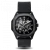 Ralph Christian hmusta miesten kello kuminauhalla The Avalon - Black Automatic 42MM