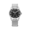 Strieborné pánske hodinky Praesidus s oceľovým opaskom DD-45 Factory Fresh 38MM Automatic