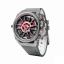 Srebrny zegarek męski Mazzucato z gumowym paskiem Rim Sport Silver / Grey - 48MM Automatic