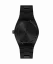 Reloj Paul Rich negro para hombre con correa de acero Frosted Star Dust Arabic Edition - Black Midnight Oasis 45MM