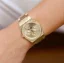 Men's gold Valuchi watch with steel strap Lunar Calendar - Yellow Gold Automatic 40MM