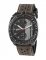 Černé pánské hodinky Mondia s koženým páskem Bolide - 800 Black 42MM