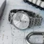 Zilverkleurig herenhorloge van Henryarcher Watches met stalen riem Relativ - Vinter Storm Grey 41MM