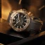 Reloj Venezianico oro para hombre con correa de caucho Nereide Bronzo 42MM Automatic