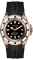 Złoty męski zegarek Ocean X z gumką SHARKMASTER 1000 Candy SMS1004 - Gold Automatic 44MM