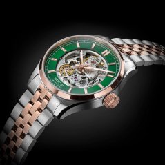 Stříbrné pánské hodinky Epos s ocelovým páskem Passion 3501.135.34.13.44 41MM Automatic