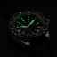 Strieborné pánske hodinky Marathon Watches s oceľovým pásikom Red Maple Jumbo Diver's Quartz 46MM